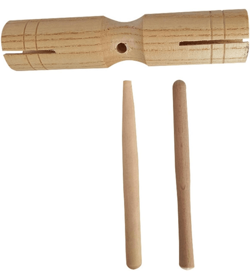 Jinbao XHG-4 Wooden Drum Blocks with Beaters - 