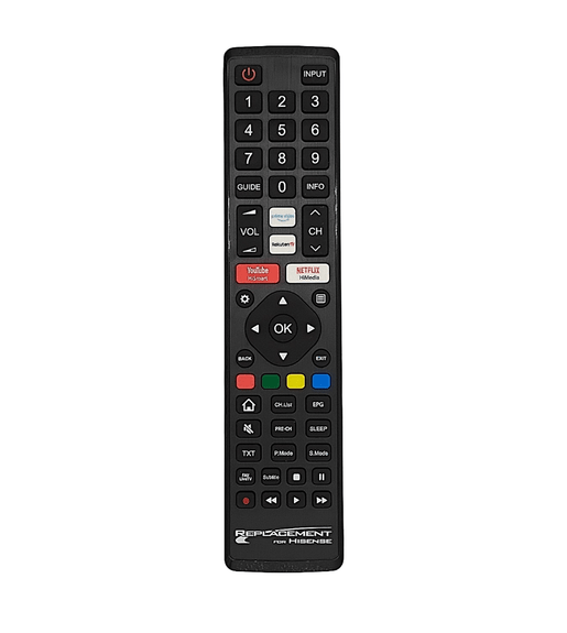 Jolly Line JL-1720 Direct Replacement Remote Control for Hisense TV - 8028626017204