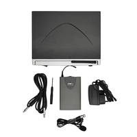 JTS US-8010 / PT-900B Single Channel UHF Wireless Lavalier Microphone System - 