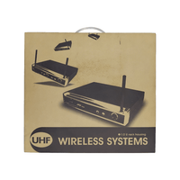 JTS US-8010 / PT-900B Single Channel UHF Wireless Lavalier Microphone System - 