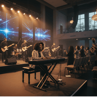 Jumbo Audio JK - 04 Keyboard Stand Double Brace with Express Lock - 