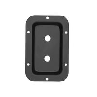 Jumbo Audio Y19-13 Recessed Metal Speaker Back Plate (Pre-Punched for 2x 6.35mm Jacks) - 