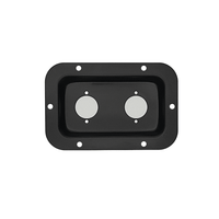 Jumbo Audio Y19-13A Recessed Speaker Back Plate (Pre-Punched for 2x Speakon Sockets) - 