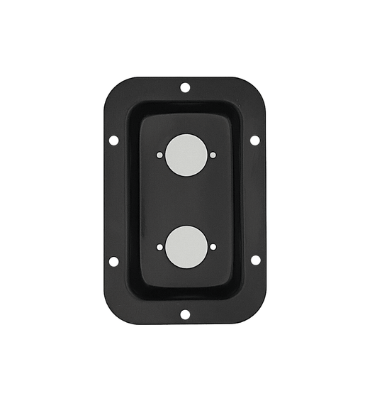 Jumbo Audio Y19-13A Recessed Speaker Back Plate (Pre-Punched for 2x Speakon Sockets) - 