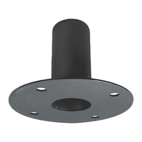 Jumbo Audio Y21 - 17 Speaker Top Hat Aluminium Finish Black - 