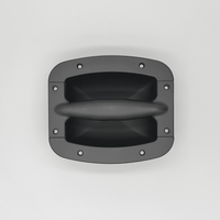 Jumbo Audio Y21-26 Recessed Plastic Speaker Handle for Disco Boxes (173 x 150mm) - 