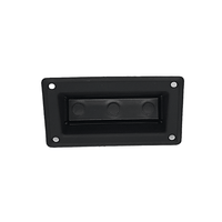 Jumbo Audio Y21-4A Recessed Plastic Speaker Handle for Disco Boxes (108mm x 65mm) - 