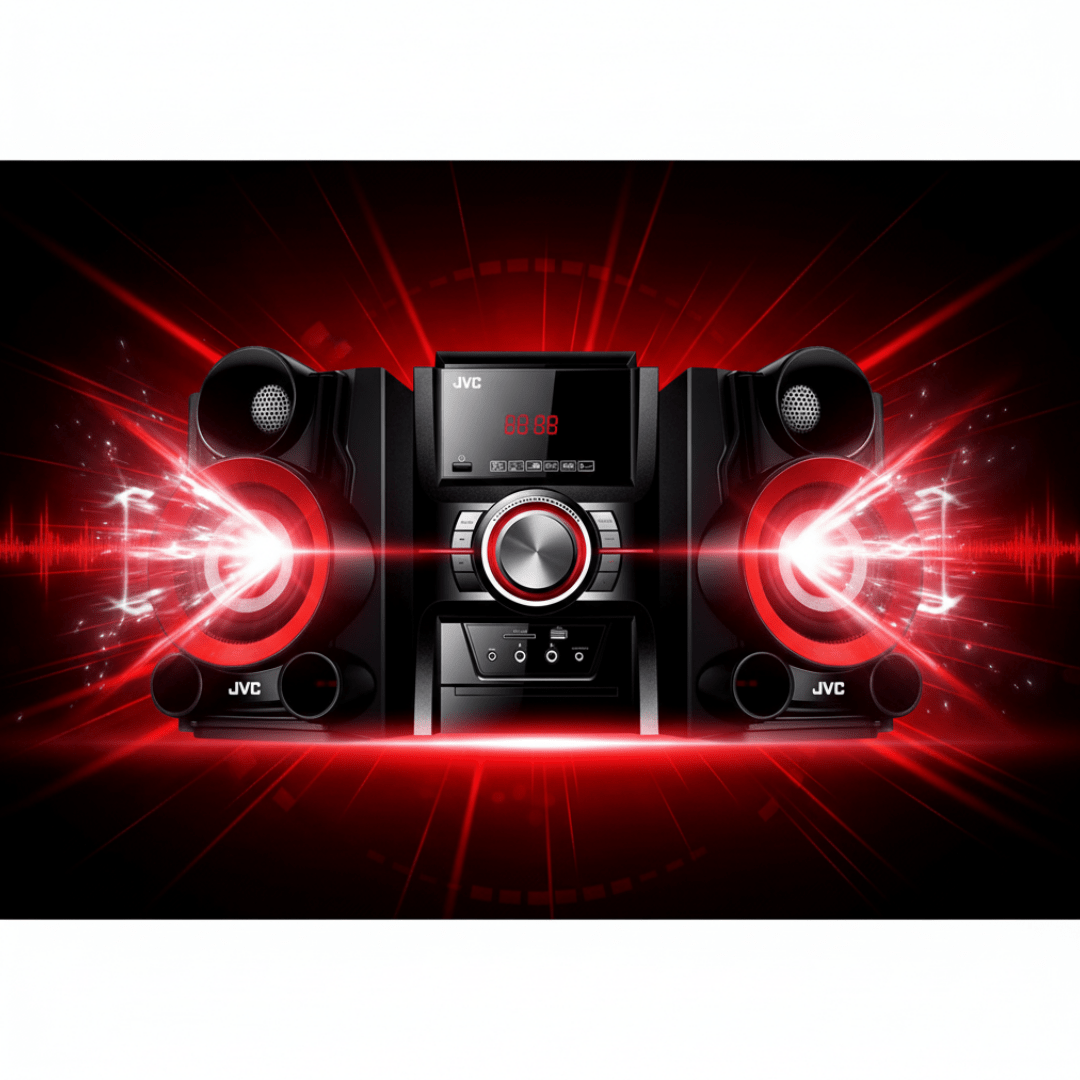 JVC MX-DN100 Mini DVD HiFi System with Bluetooth Home Theatre