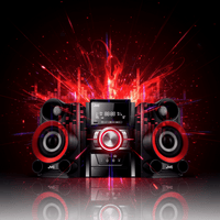 JVC MX - DN100 Mini DVD HiFi System with Bluetooth - 4975769433863