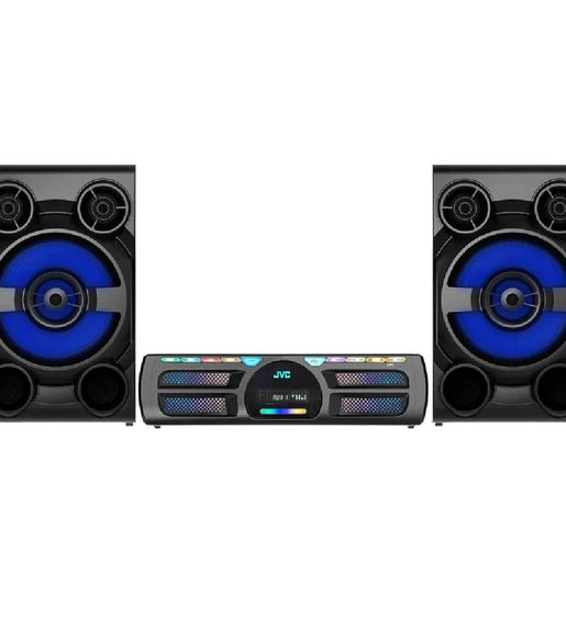 JVC MX - N122B Home Entertainment System 180W RMS Bluetooth Karaoke System - 
