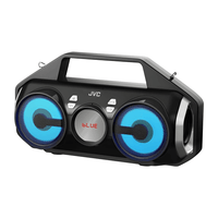 JVC RV - N120B Boombox Hiphop Bluetooth Speaker - 4975769015731
