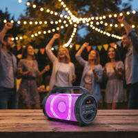 JVC XS-N218B Bluetooth Party Speaker - 20W - 4975769457302