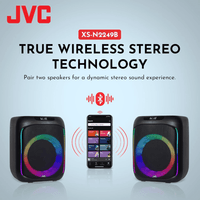 JVC XS - N3123PB Party Bluetooth Speaker - 4975769479014