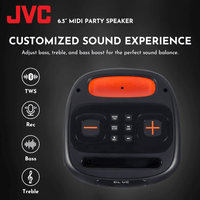 JVC XS - N3123PB Party Bluetooth Speaker - 4975769479014