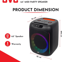 JVC XS - N3123PB Party Bluetooth Speaker - 4975769479014