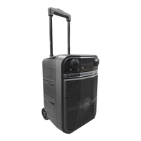 JVC XS - N319PB 10 Inch Bluetooth Trolley Speaker - 4975769461361