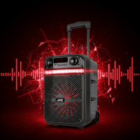 JVC XS - N319PB 10 Inch Bluetooth Trolley Speaker - 4975769461361