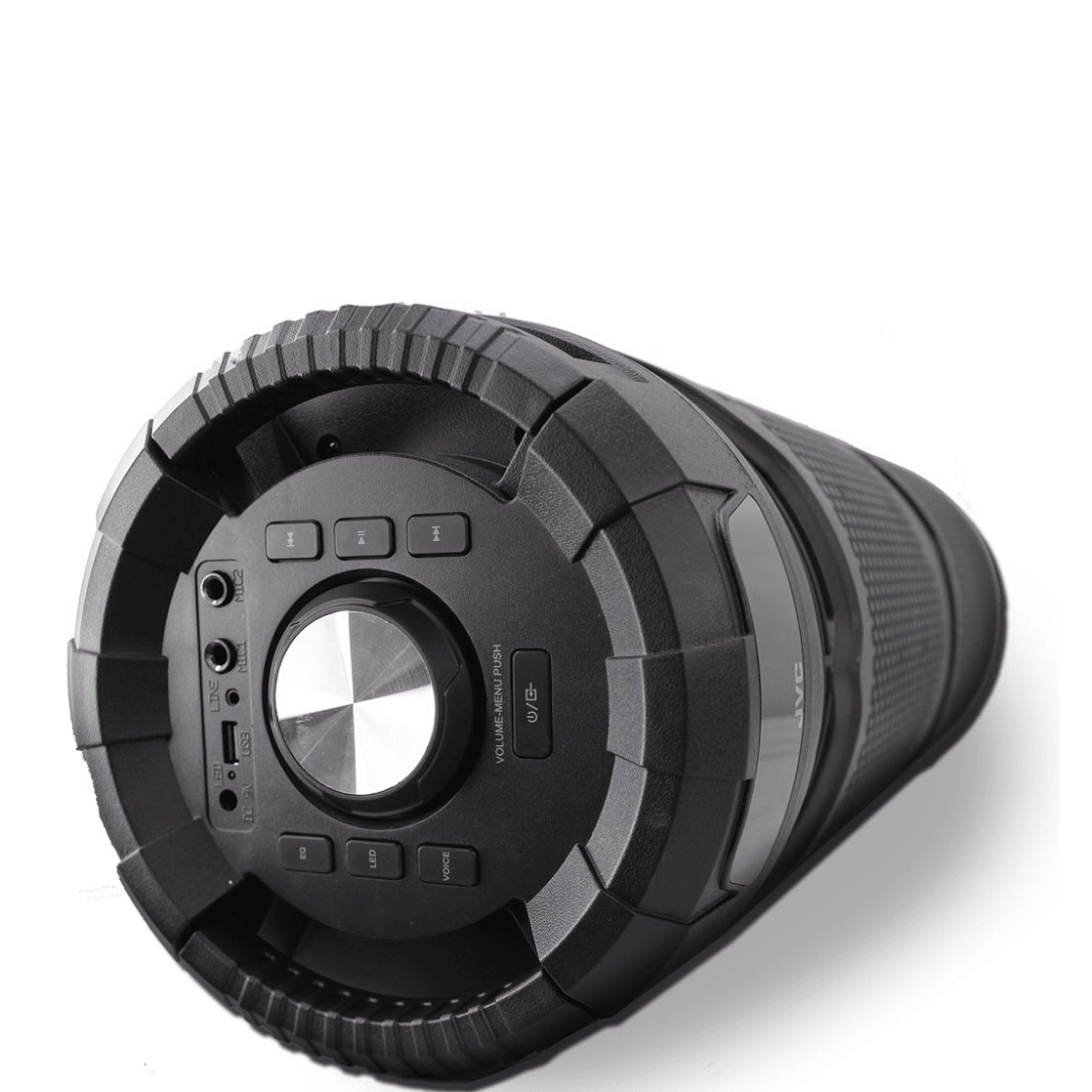 JVC XS- N3310B 360° Portable Bluetooth Speaker with Mic Jack & EQ
