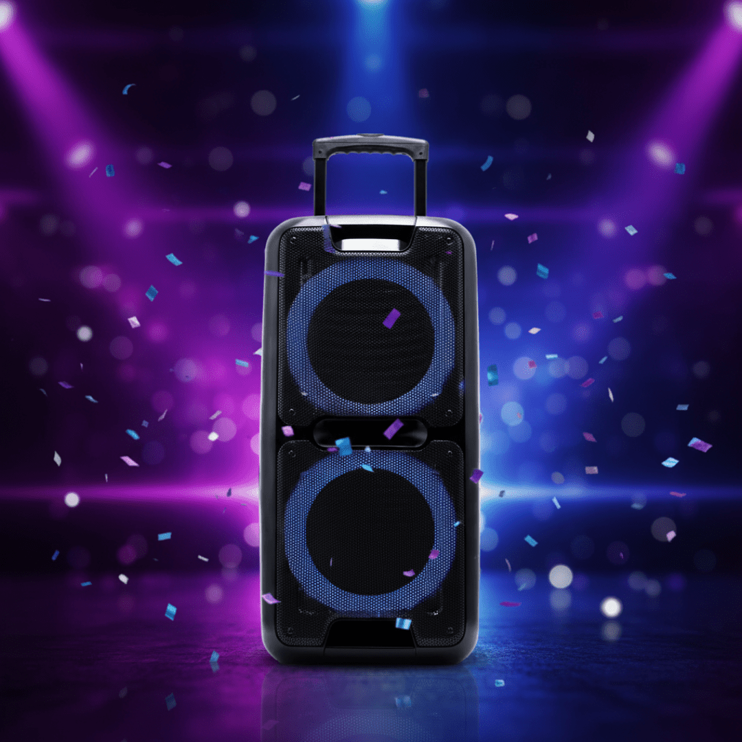 JVC XS-N6212PB Trolley Speaker With TWS and Wireless Microphone