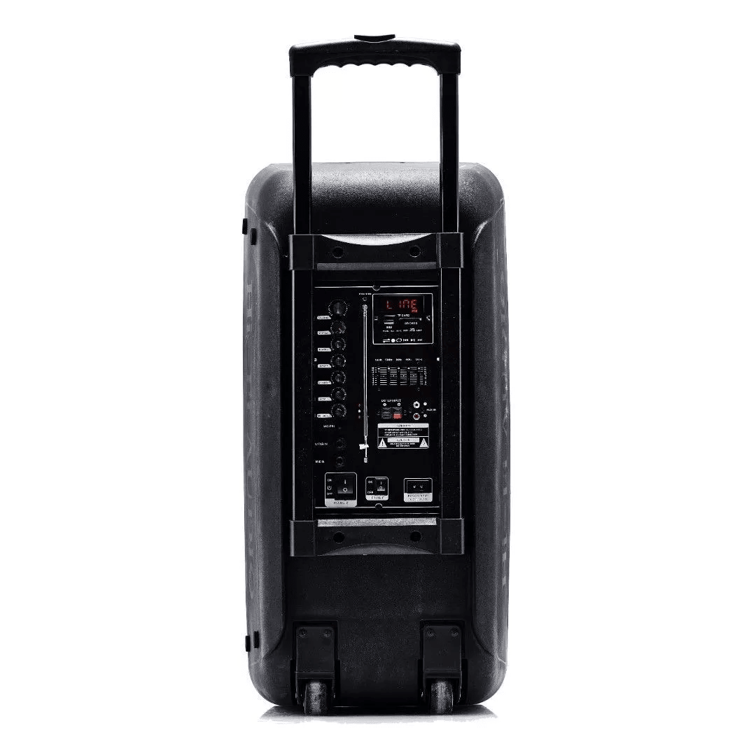 JVC XS-N6212PB Trolley Speaker With TWS and Wireless Microphone