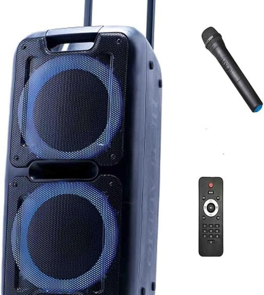 JVC XS - N6212PB Trolley Speaker With TWS and Wireless Microphone - 