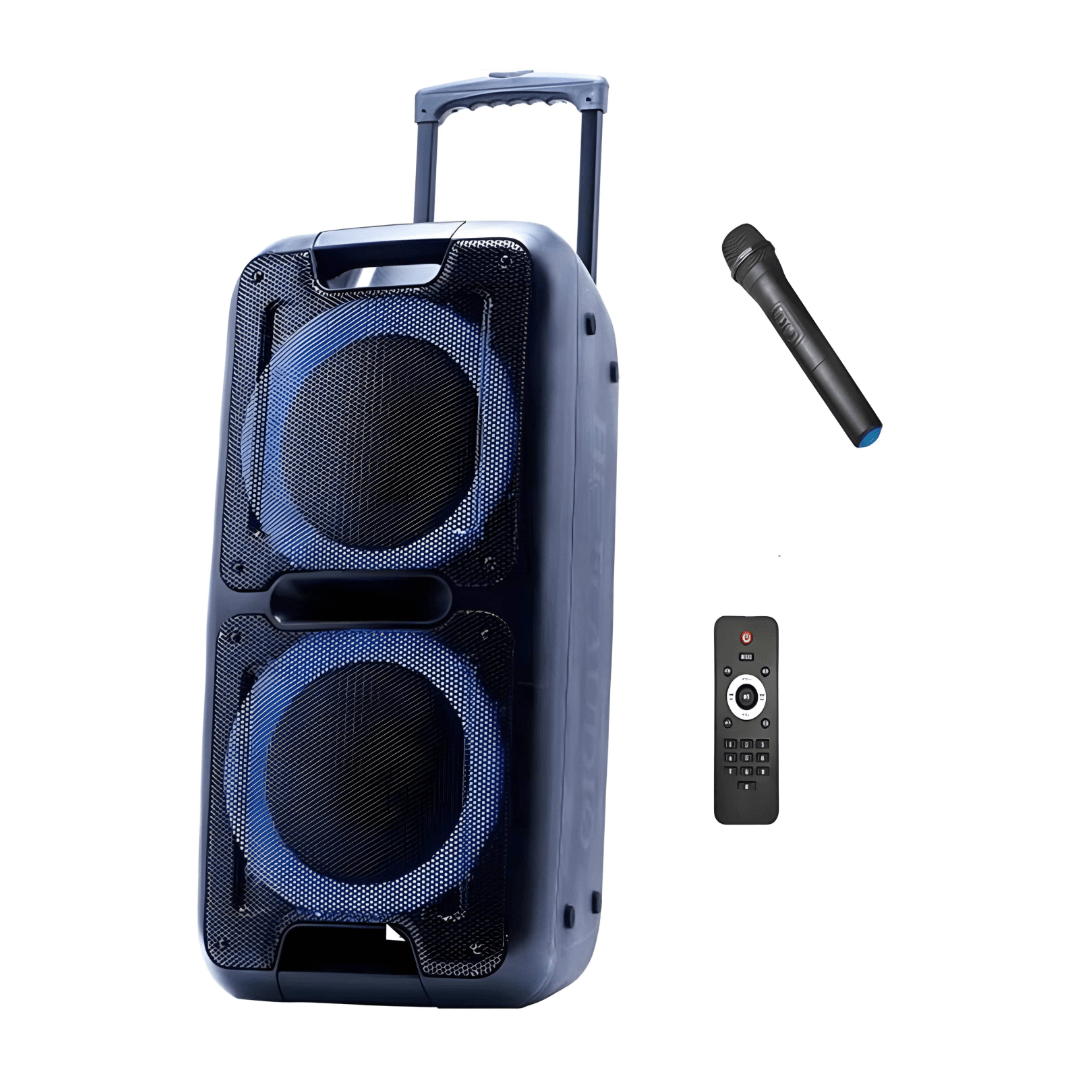JVC XS-N6212PB Trolley Speaker With TWS and Wireless Microphone