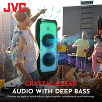 JVC XS - N6213PB 1600W Portable Bluetooth Party Speaker - 