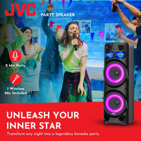 JVC XS - N7222PB Party Speaker - 791245479124