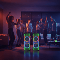 Jvc XS - N8213PB Dual Active & Passive Speaker System - 