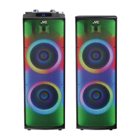 Jvc XS - N8213PB Dual Active & Passive Speaker System - 