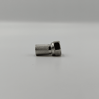 Kentech 001-C02-301/JX209 Male F-Type Screw-On Connector for DStv Decoders & RG6U Coaxial Cable - 