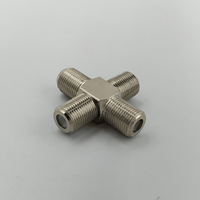 Kentech 001-C02-519 F-Type Female Coaxial Cable Joiner Coupler Connector - 