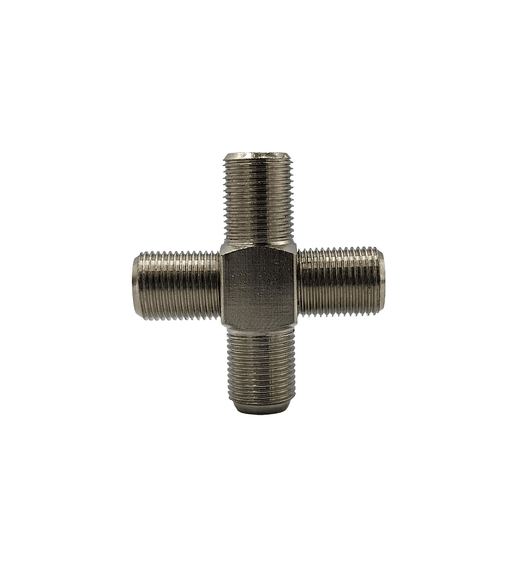 Kentech 001-C02-519 F-Type Female Coaxial Cable Joiner Coupler Connector - 