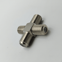 Kentech 001-C02-519 F-Type Female Coaxial Cable Joiner Coupler Connector - 