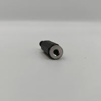 Kentech 752.868TVA 3.5mm Stereo Inline Socket Connector (Plastic - Black) - 