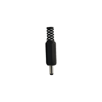 Kentech 777526 1.3mm Short Shaft DC Power Male Plug - 