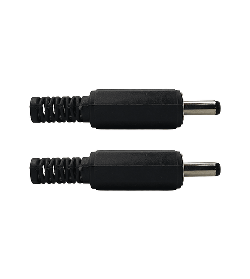 Kentech 777526P2 1.3mm Short Shaft DC Power Plugs (Pack of 2) - 