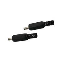 Kentech 777526P2 1.3mm Short Shaft DC Power Plugs (Pack of 2) - 