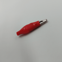 KENTECH 779.325TVA 33mm Insulated Crocodile Clips (Red) - 