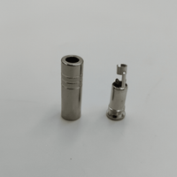 Kentech A486SP2 3.5mm Mono Inline Metal Socket (Pack of 2) - 