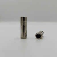 Kentech A486SP2 3.5mm Mono Inline Metal Socket (Pack of 2) - 