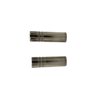 Kentech A486SP2 3.5mm Mono Inline Metal Socket (Pack of 2) - 