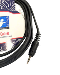Kentech AUC024 - 2M Audio Cable 3.5mm Stereo Jack - 2 X 6.35mm Jack 2M - 