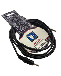 Kentech AUC024 - 2M Audio Cable 3.5mm Stereo Jack - 2 X 6.35mm Jack 2M - 
