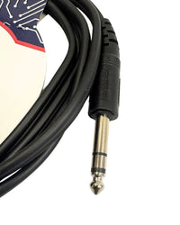 Kentech AUC029 - 2M Professional Audio Cable 2 x 6.35mm Stereo Jack to 2RCA 2m - 