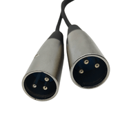 Kentech AUC034-2M Dual XLR Male to Dual XLR Female Stereo Audio Patch Cable (2 Meters) - 