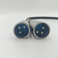 Kentech AUC034-2M Dual XLR Male to Dual XLR Female Stereo Audio Patch Cable (2 Meters) - 