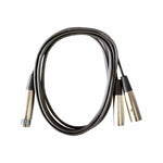 Kentech AUC035 - 2M Audio Splitter XLR Female - Dual XLR Male 2M - 