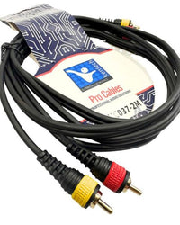 Kentech AUC037 - 2M Audio Cable 2 RCA Male to 2 RCA Male 2M - 