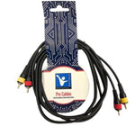Kentech AUC037 - 2M Audio Cable 2 RCA Male to 2 RCA Male 2M - 